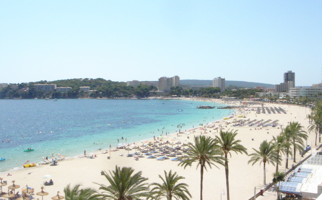 Magaluf, Mallorca - sol og sommer ungdomsrejsedestination
